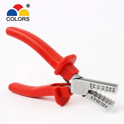 FASEN PZ 0.25-2.5 wire crimping pliers for insulated and non-insulated ferrules terminal Hand Tool 0.25-2.5mm2