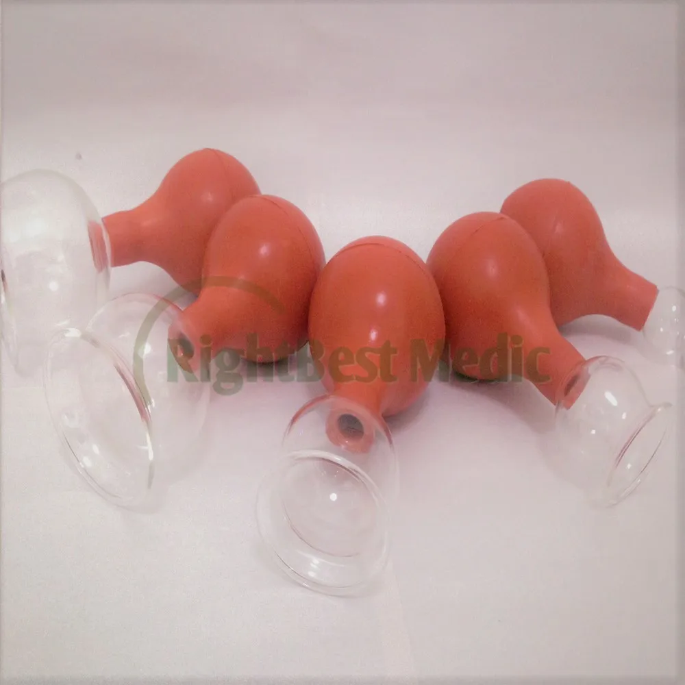 

acuum Cupping Therapy Set Massage Jars Chinese Medical Glass Cupping Cups For Body Back Suction Cans Anti Cellulite Pain Relief