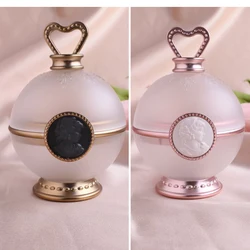 Les Laduree Cheek Pot for Face Color Roses - Rose Gold & Gold Beauty Makeup Container Cosmetic Organizer