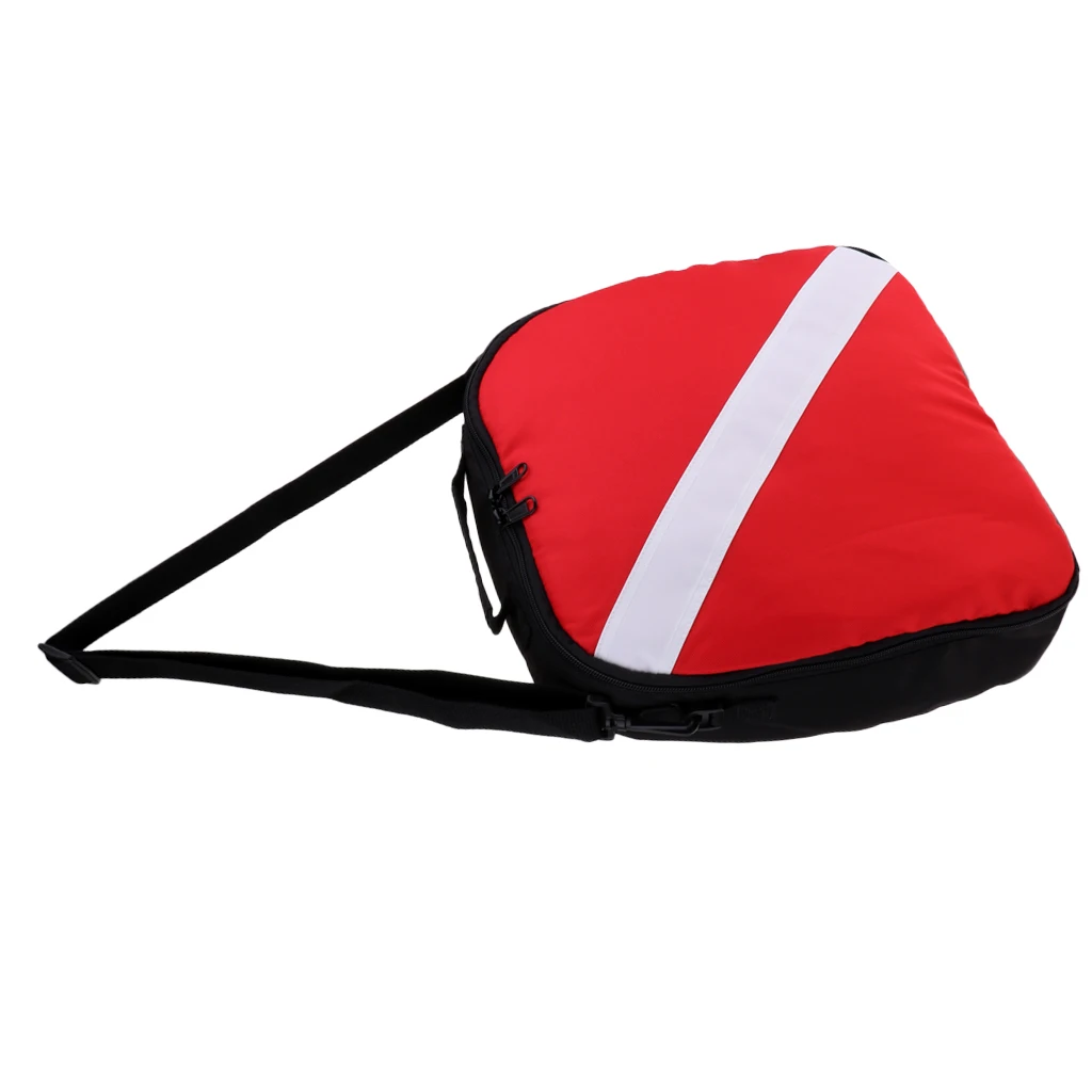 Portable Durable Nylon Dive Flag Scuba Diving Protective Bag Regulator Gear Snorkeling Shoulder Bag for Scuba Diving