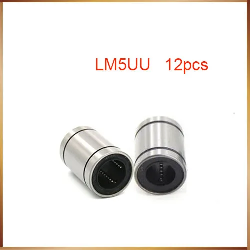 

Free shipping LM5UU 5mm Linear Bushing CNC Linear Bearings