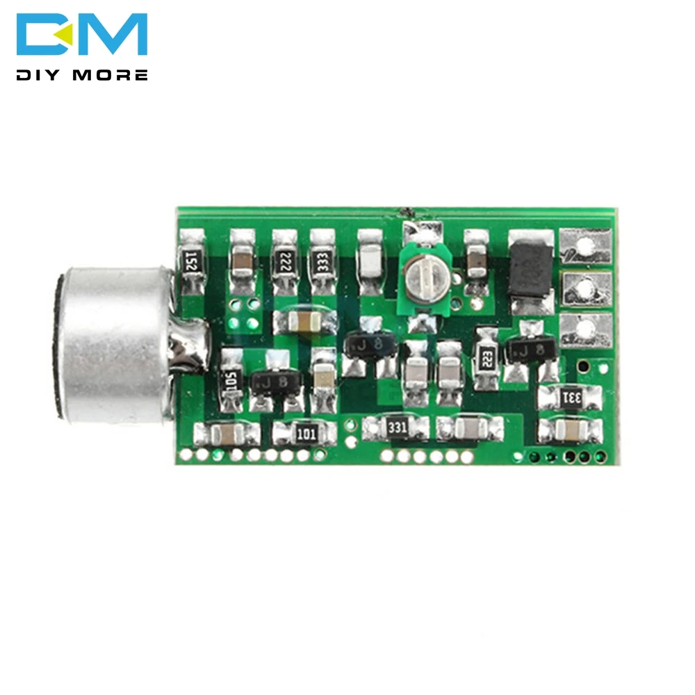 FM Transmitter Pickup Pick up Module Mini Wireless Microphone MIC Wireless Audio Transmitter FM Emission MIC Core Board V4.0