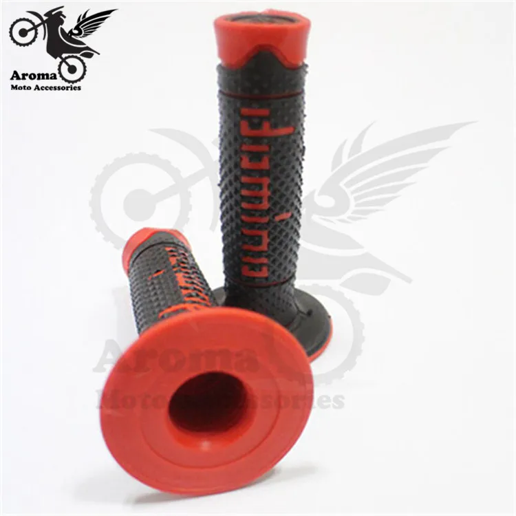 colorful universal 22MM motorbike handle bar grip parts racing moto handle grips rubber for honda suzuki yamaha KTM Parts motoc