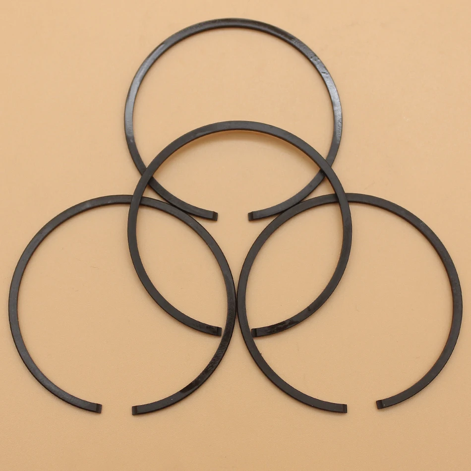 4 Cái/lốc Piston Nhẫn Bộ Husqvarna 61 262 261 265RX 165RX Jonsered 2065 2165 Xăng Cưa (48 Mm X 1.5 Mm)