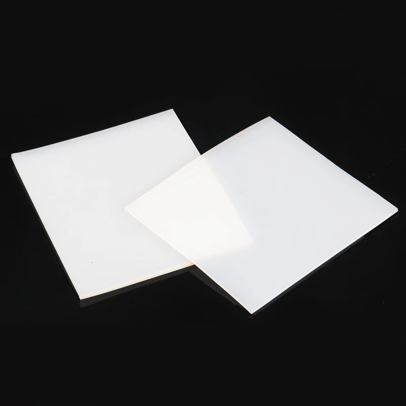 Tấm Cao Su Silicone 500x500mm Rõ Ràng Mờ Tấm Mat Chịu Nhiệt Độ Cao 100% Trinh Nữ Silikon Cao Su Pad