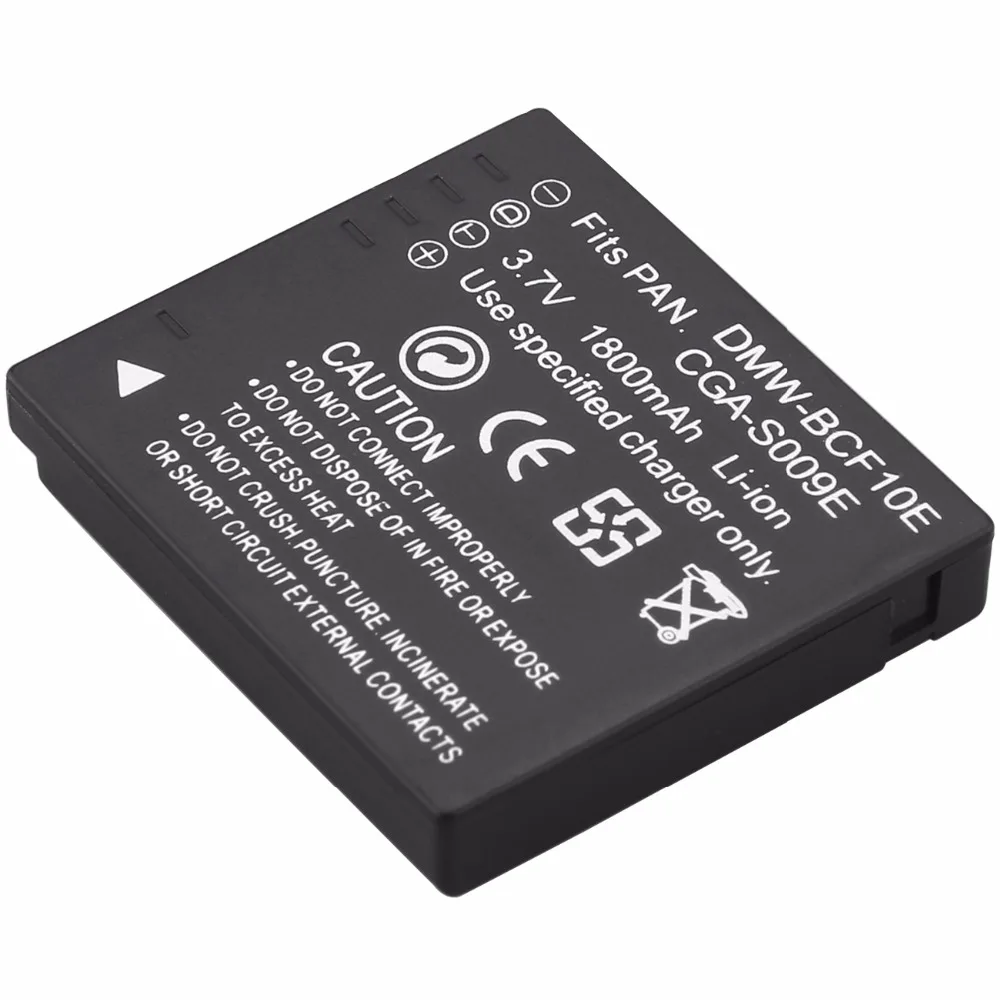 2 قطعة Probty DMW-BCF10E DMW BCF10e كاميرا بطاريات لباناسونيك DMC-FC25 DMC-FX500 DMC-FX580 DMC-TS1 DMC-FT1 DMC-FS7 DMC-FT3