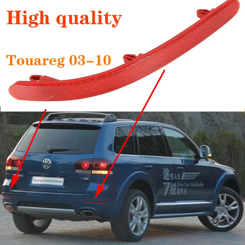 

OEM 7L6945106A Car-Styling Rear Bumper Reflector Light For Volkswagen Touareg 2003 2004 2005 2006 2007 2008 2009 2010 7L6945105A