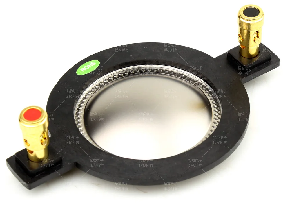 2 قطعة/الوحدة 44.4 مللي متر 44.5 مللي متر استبدال رئيس الجزء مكونات مكبر DIY 8O قبة الحجاب الحاجز فيلم استبدال صوت لفائف