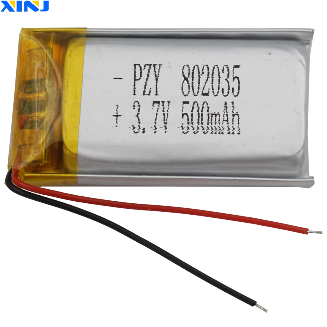 10pcs 3.7V 500 mAh Li-Polymer Li Lithium Battery Lipo Cell 802035 For Camera Solar Lamps Music Player Driving Bluetooth Speaker