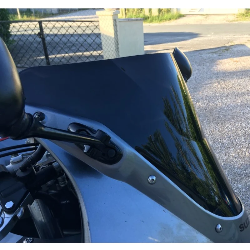 Motorcycle Windshield WindScreen Screen For 2003 - 2008 2011 2012 Suzuki SV650 SV650S SV 650 SV1000 SV1000S 1000 S Black Clear