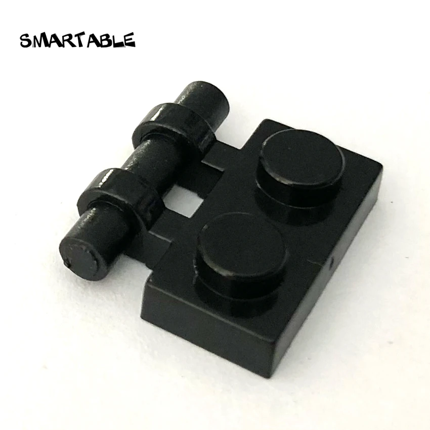 Smartable Plate Special 1 x 2 Side Handle Building Blocks Parts Toys For Kids Compatible 2540 80pcs/lot