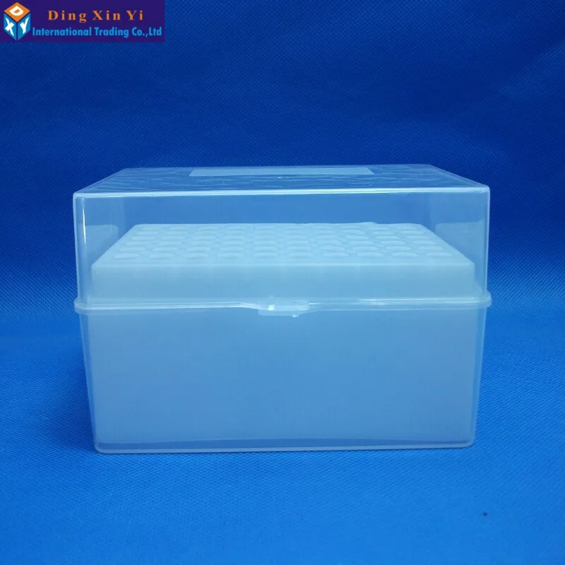 New arrival plastic Pipette box 60vents 1000ul pipette tips box