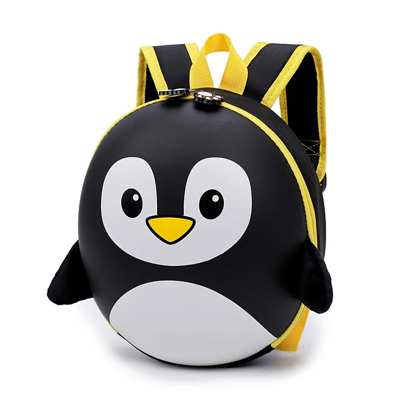 LXFZQ-EVA Penguin Mochila Ortopédica para Crianças, Mochila Shell Dura, Kids Cartoon Mini Bolsa de Ombro, Sacos Bonitos, Novo