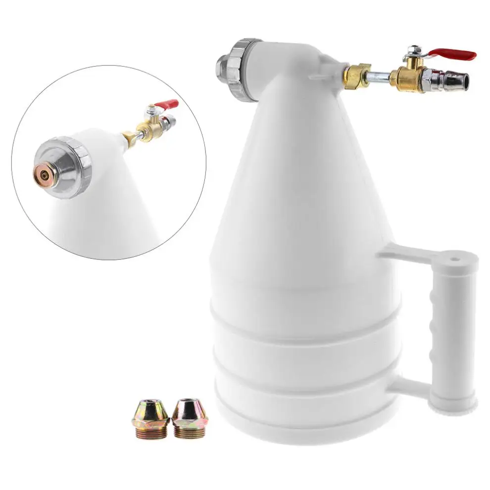 New Adjustable Wall Plastic Pneumatic Spray Gun with 4 / 6 / 8mm Diameter Nozzle for Sand Painting Stone Spraying