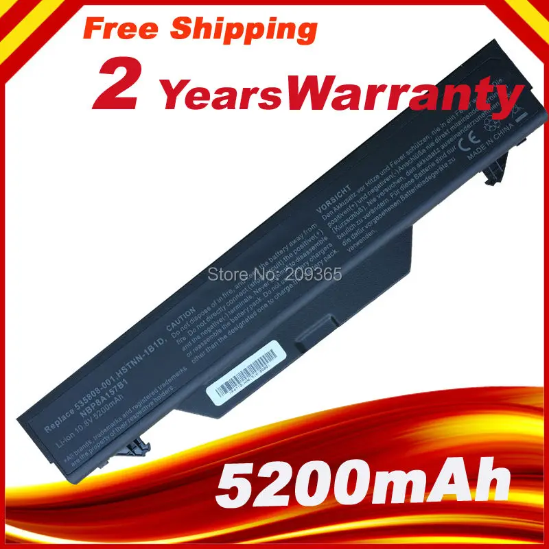 

6Cell Laptop Battery for HP ProBook 4510s 4510s/CT 4515s 4710s/CT 4710s 4710s/CT HSTNN-IB1C HSTNN-IB88 HSTNN-IB89