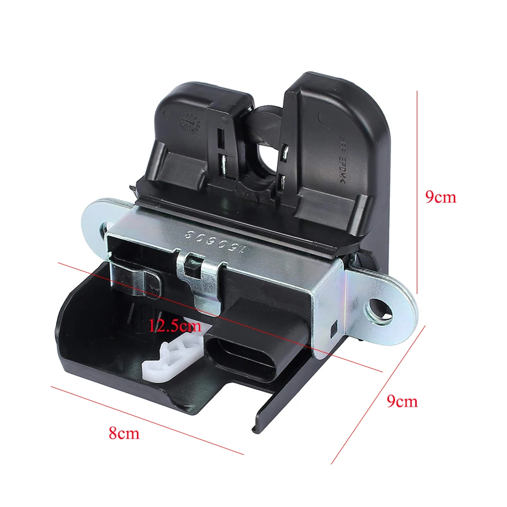 1K6827505E 5K0827505A 5M0827505E 1P0827505D Rear Trunk Boot Lid Lock Latch For VW Passat B6 B7 GOLF MK5 6 GTI PASSAT POLO TIGUAN