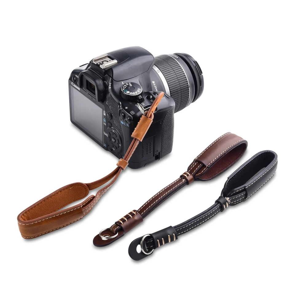 カメラ革ハンドリストストラップグリップ金属リングパナソニック Lumix カメラ革ハンドリストストラップグリップ金属リングパナソニック Lumix