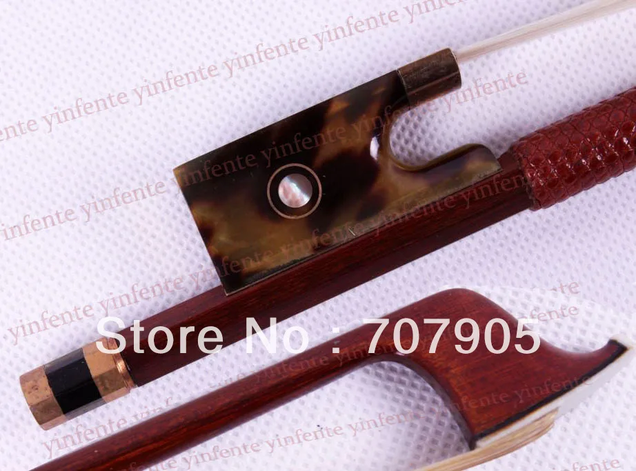 

1x New 4/4 Violin Bow get quality Rare Frog Silver Color Bow string