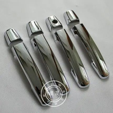 New Chrome Car Door Handle Cover Trim For Chery Tiggo 2005 2006 2007 2008 2009 2010 2011 2012 2013