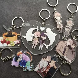 1pc Count Double Side keychain BL Fans Pendant llavero Keyrings Portachiavi