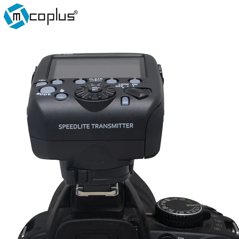 

Mcoplus MT-E3-RT TTL Radio Trigger Speedlite Transmitter for Canon 600EX-RT as ST-E3-RT VS YN-E3-RT