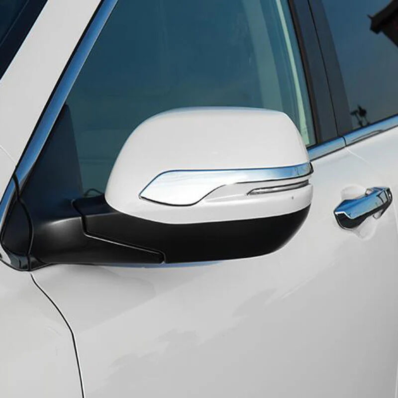 For Honda CRV CR-V 2012 2013 2014 2015 2016 2017 2018 ABS chrome Car back Rearview Side Mirror Strip cover trim accessories 2pcs