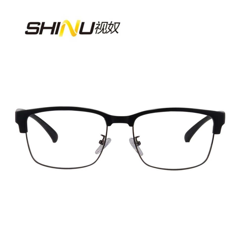 SHINU Custom Progressive Multifocal Reading Glasses Men See Near Far Oculos De Grau Prescription Protective Gaming Glasses Men