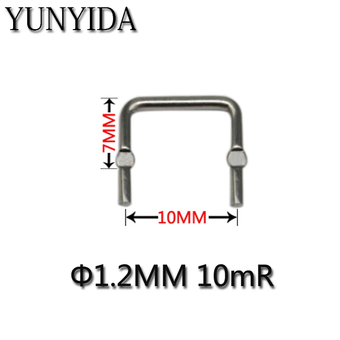 

01-12 20pcs Constantan resistance / sampling resistor 10 milliohms / 0.01R/10mR / pitch 10mm / 1.2mm diameter