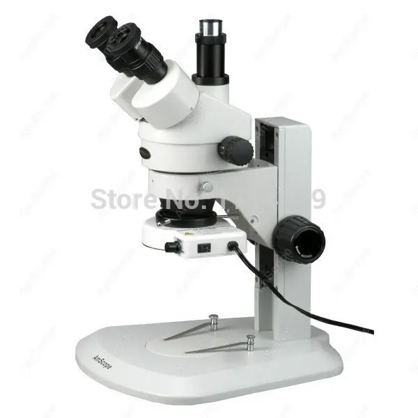 Coin/Stamp-AmScope Supplies 7X-90X Super Widefield Stereo Zoom Microscope with 80-LED