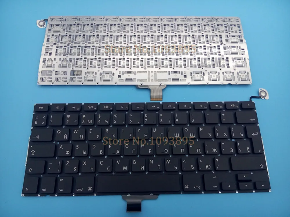 

NEW For Apple Macbook Pro 13" 13.3'' A1278 Unibody MC700 MC724 MD313 2009-2013 Russian/Portuguese/Hungarian/Czech Keyboard