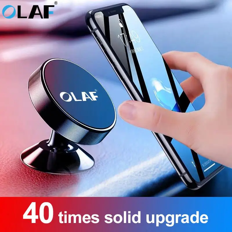 OLAF Universal Magnetic Car Phone Holder Stand in Car For iPhone X Samsung Magnet Air Vent Mount Cell Mobile Phone Support GPS