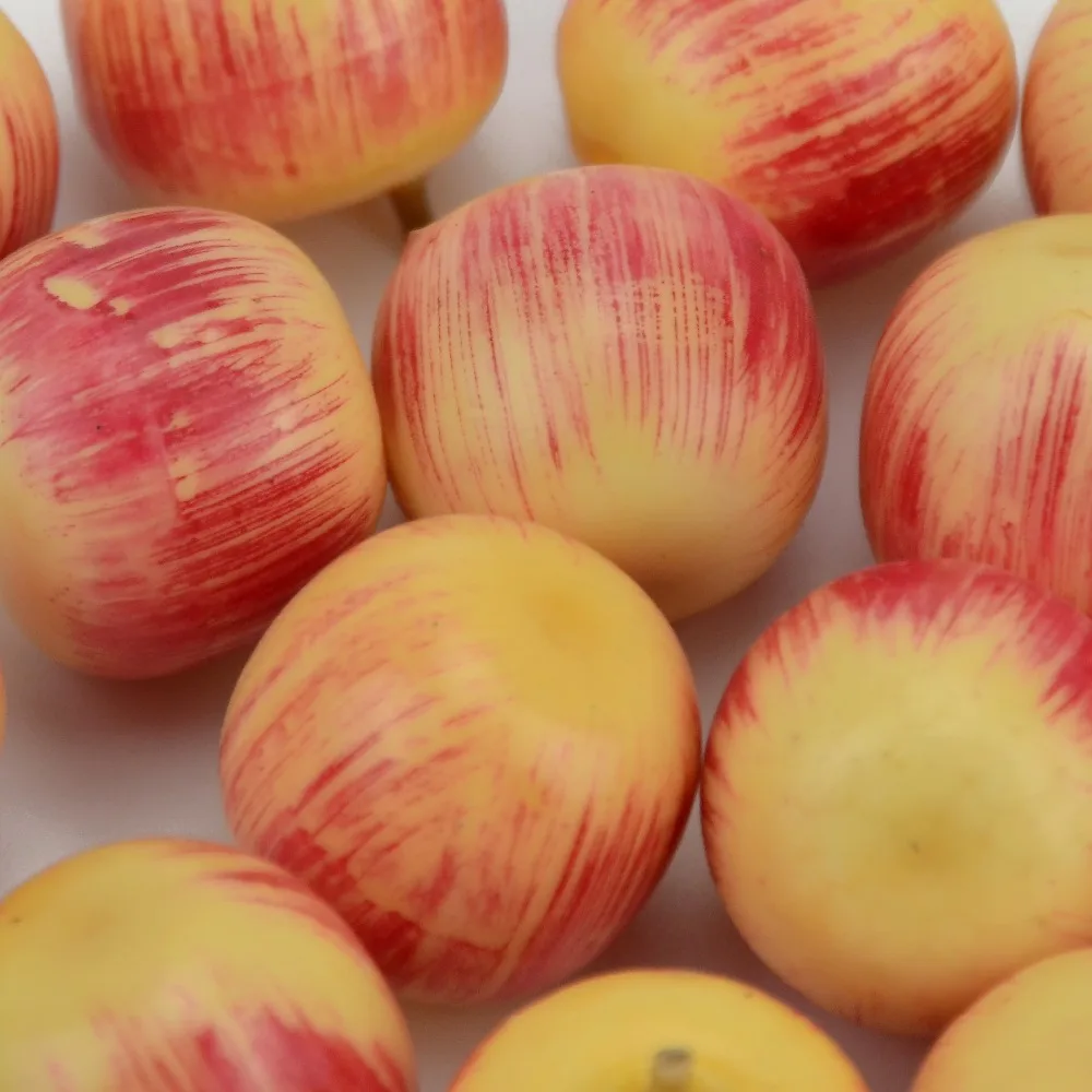 Cheap 20Pcs Mini Apple decoration Artificial Party Christmas  Wedding Home Furnishings Cognitive Toys Simulation Foam  Berry