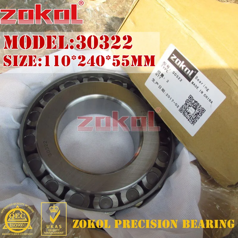 

ZOKOL 30322 7322E Tapered Roller Bearing 110*240*55mm