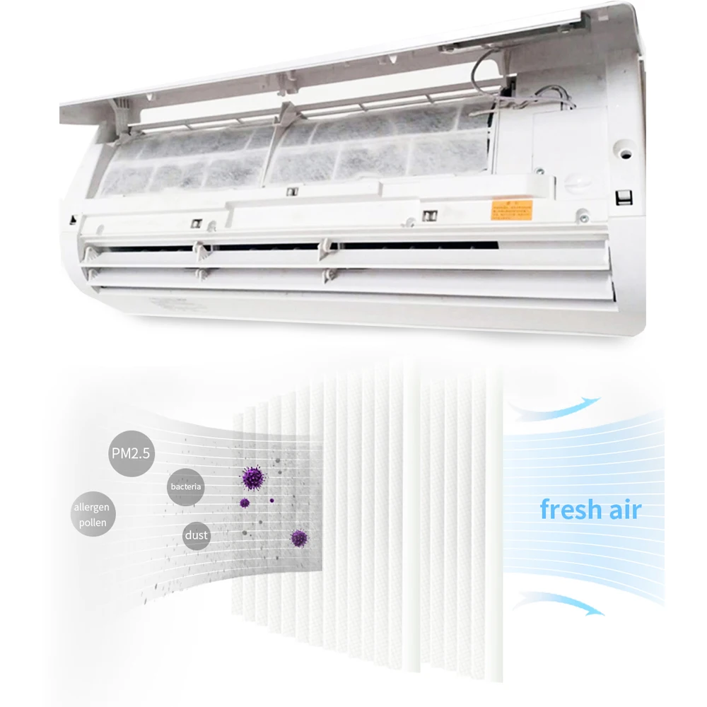 10 PCS Electrostatic Cotton Anti-dust Air purifier Filter for xiaomi mi 1/2/2S hepa air filter Universal Air purifier PM2.5