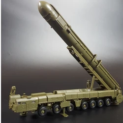 1:72 Stereoscopic assembly model,high simulation 4D poplar intercontinental missile launch vehicle,toy vehicles,free shipping