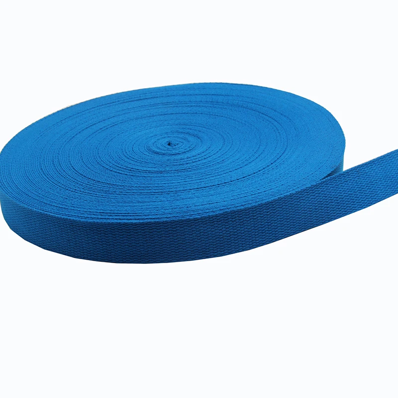 3.2 cm Royal Blue Cotton Tape Liman Ribbon Factory In Stock Hot Sale 50 Yards/Lot