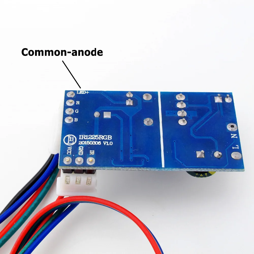 Jiaderui Common anode 10W RGB LED Driver for 10W RGB LED Chip COB SMD LED Beads Stage Light 24 Key IR Remote
