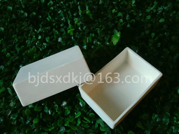 

120*80*40mm / 99.3% alumina crucible / Boat / corundum crucible / Al2O3 ceramic crucible / Sintered crucible