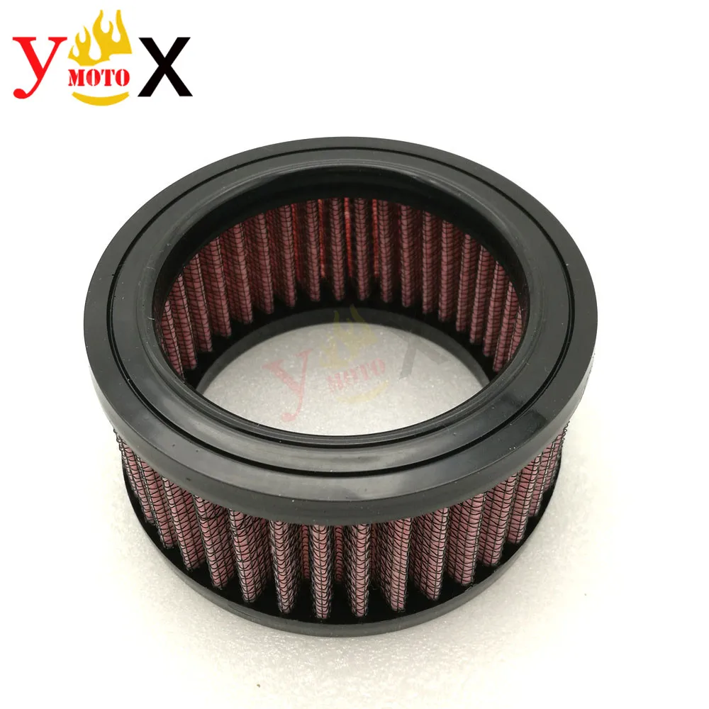 

Motorcycle Cotton Gauze Air Filter Intake Cleaner Rough Craft Replacement For Harley sportster 883 1200 XL883 XL1200 04'-UP