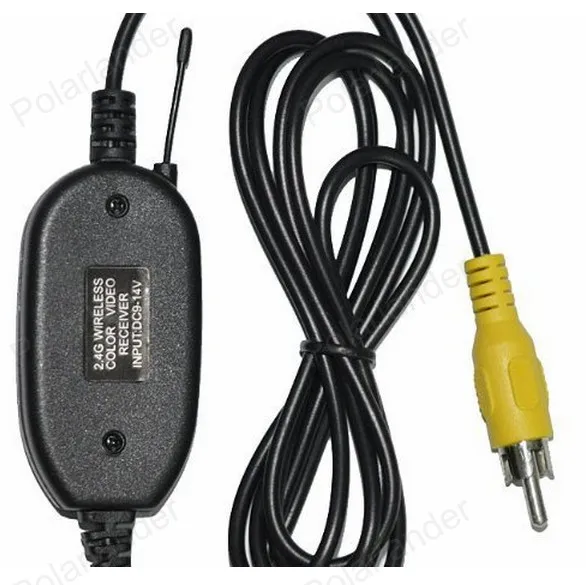 NEW High quality Professional Parking Car Wireless rear camera reverse Car DVD backup RCA Video transmitter Receiver kit