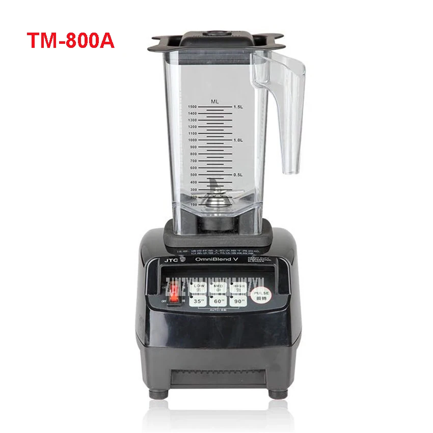 TM-800A High Quality 1.5L commercial bar blender mixer juicer food processor fruit ice green smothies heavy duty 38000 rpm 220V