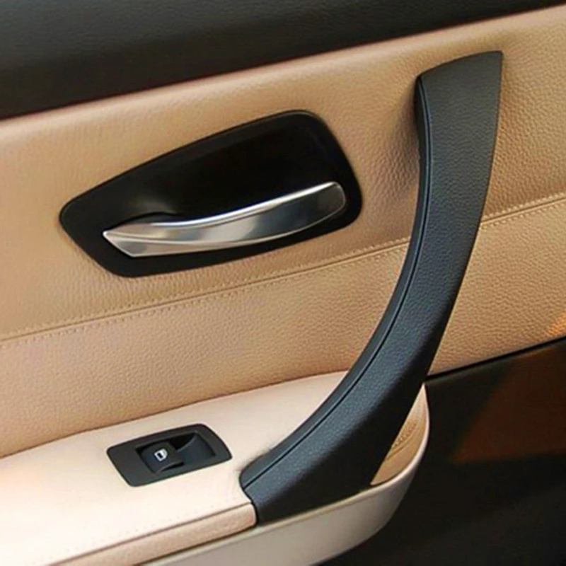 JXLCLYL Left Inner Door Panel Handle Outer Cover Trim For BMW 3-Series E90 E91