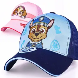 PAW Patrol-Chapeaux d'opérabilité pour enfants, casquettes mignonnes en coton, équipement de sauna, Chase Skye Print, chapeau de fête d'été pour enfants, jouet pour enfants, 2024 authentique