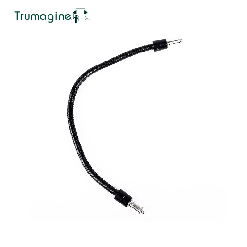 TRUMAGINE 1PC Photo Studio Accessories Lighting Stand Screw Head Pipe Double Black Magic iron High Quality