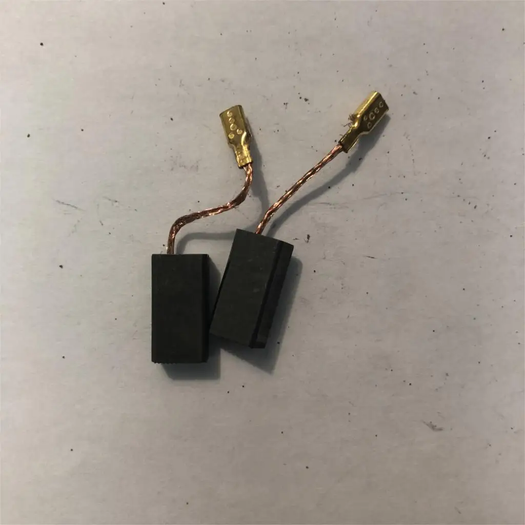 2pcs Replacement Angle Grinder Motor Carbon Brushes 15mm x 8mm x 5mm 19/32" x 5/16" x 1/5" LF1
