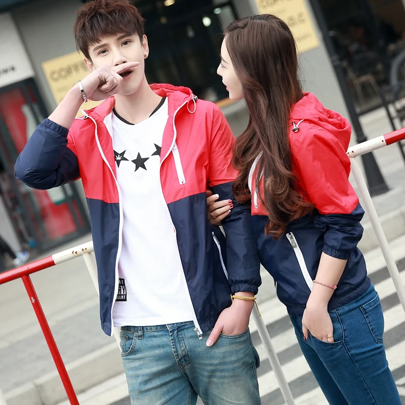 Jacket Women Windbreaker 2026 Spring Women\'s Jacket Coat Hooded Female Jacket Fashion Men Ladies Thin Basic Jackets For Women
