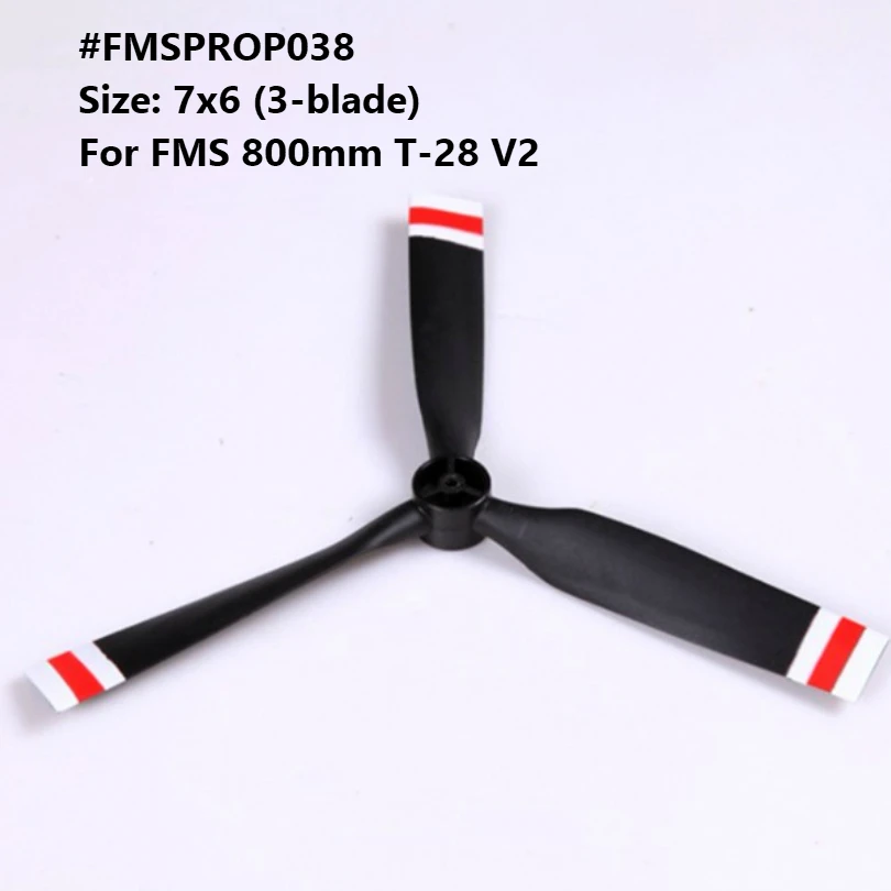 FMS 800mm Mini P51 F4U T28 Zero BF109 FW190 V2 piezas hélice Spinner Cowl tren de aterrizaje Motor ESC Servo RC avión modelo