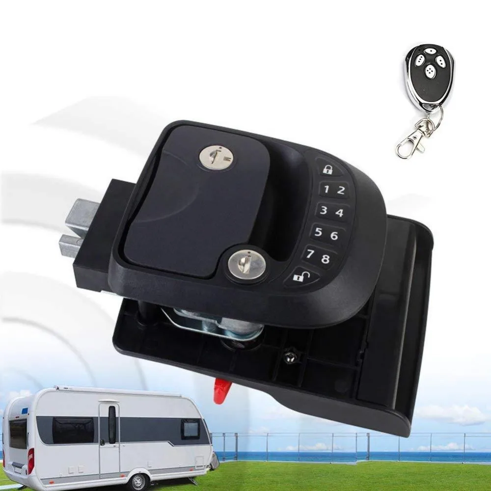 

Keyless Entry Door Lock Latch Handle Knob Deadbolt RV Camper Trailer Hitch Password Lock