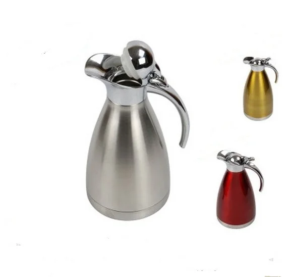 1PC S/Steel Vacuum Jug Double Wall Polished Surface Water Vacuum Kettle Thermo Pots Water Bottle Vacuum Flasks Thermoses KV 105