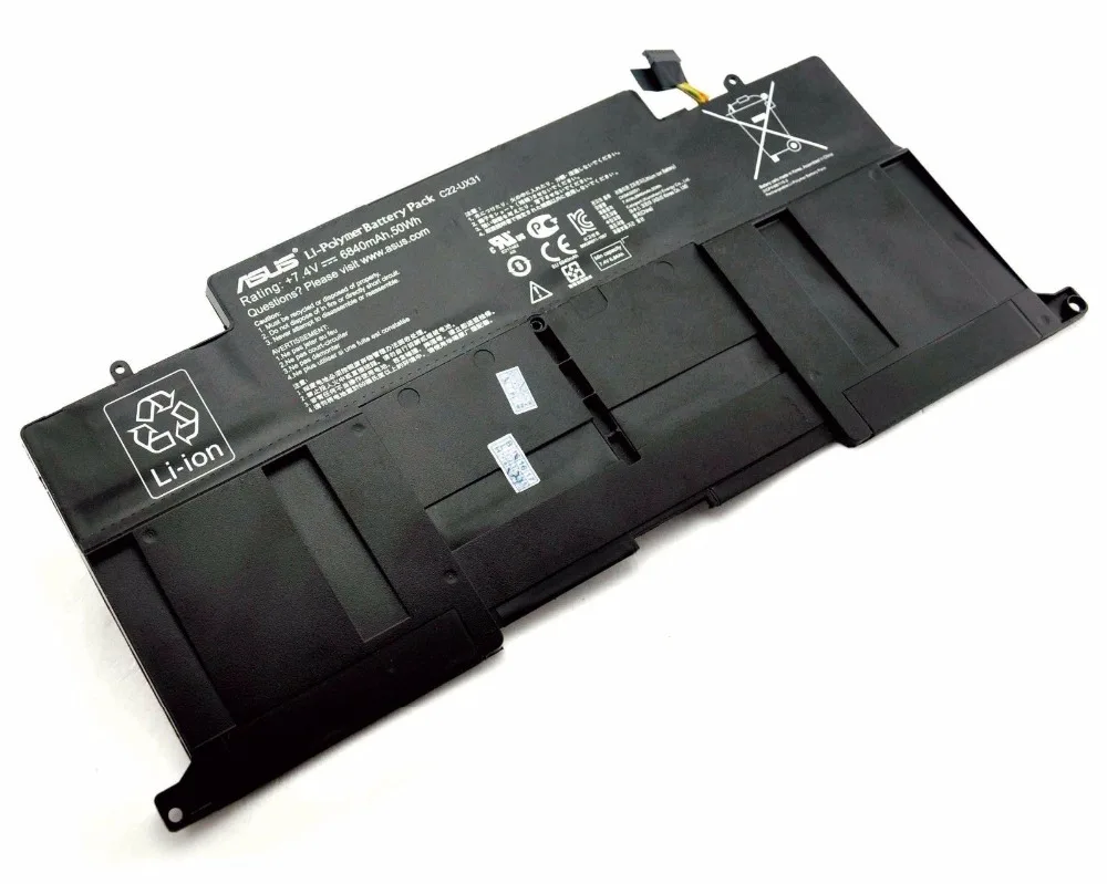 New Genuine laptop Battery for Asus UX31 UX31A UX31E ZenBook UX31 UX31A UX31E series C22-UX31 7.4V 50WH